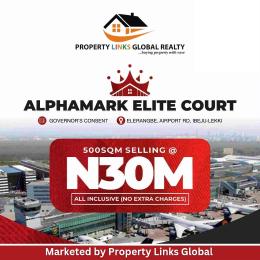 Land for sale Alphamark Elite Court In Elerangbe Ibeju Lekki International Airport Road Eleranigbe Ibeju-Lekki Lagos