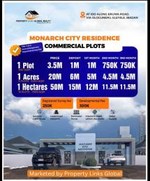 Land for sale Monarch City Residence Ido Along Eruwa Road Ologuneru Eleyele Ibadan Oyo