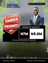 Land for sale Chikamso Royal Garden Ngor-Okpala Imo