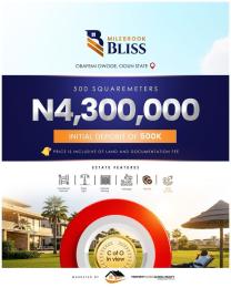 Land for sale Milebrook Bliss Estate In Obafemi Owode Ajebo Obafemi Owode Ogun