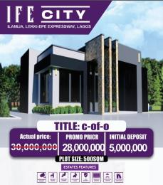 Land for sale Ilamija Lekki Epe Expressway Ibeju-Lekki Lagos