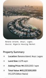 Land for sale  Banana Island Ikoyi Lagos