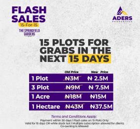 Land for sale Ado Odo Lga/ The Springfield Garden Estate Obafemi Owode Ogun