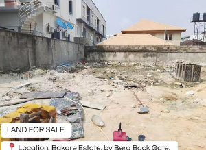 Land for sale Bakare Estate Chevron Lekki Lagos