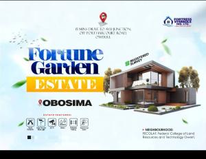 Land for sale Obosima/ Fortune Garden Estate Obosima/ 15 Minute Drive To Avu Junction, Off Port Harcourt Road Owerri Imo