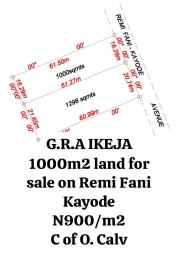 Land for sale Ikeja GRA Ikeja Lagos