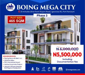 Land for sale Airport Road , Igwurta-Ali Port Harcourt Rivers