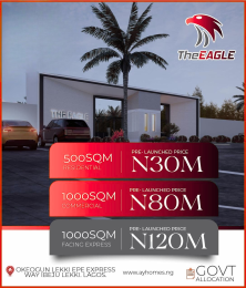 Land for sale Okeogun, Lekki Epe Expressway/ Eagle City Estate/ Lekki Airport Free Trade Zone Ibeju-Lekki Lagos
