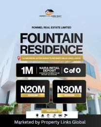 Land for sale Fountain Residence Very Close To Dangote Refinery Off Lekki-Epe Expressway Ajah Lagos