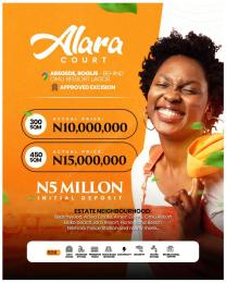 Land for sale Abegede/ Alara Court / Beachwood Estate Bogije Sangotedo Lagos