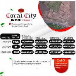 Land for sale Coral City Plus Estate Ayelangbe Community Akinyele Oyo
