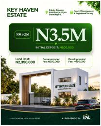 Land for sale Key Haven Estate Located At Sagamu Interchange Axis Sagamu Ogun