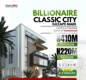 Land for sale Billionaire Classic City Estate Guzape Main Abuja Guzape Abuja