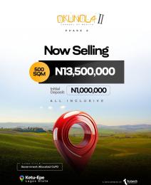 Land for sale Okunola Estate Phase Ii Ketu Epe Lagos Epe Road Epe Lagos