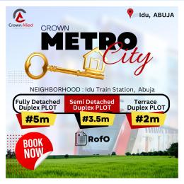 Land for sale Close To Train Station Idu Abuja