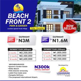 5 bedroom Land for sale Off Eleko Road Eleko Ibeju-Lekki Lagos