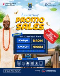 Land for sale Coaster Road Iberekodo Ibeju-Lekki Lagos