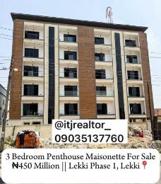 3 bedroom House for sale Lekki Phase 1 Lekki Lagos