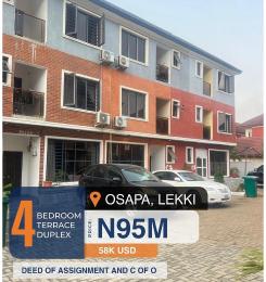 4 bedroom House for sale Osapa london Lekki Lagos