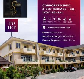 3 bedroom House for rent Inside Ikoyi Ikoyi Lagos