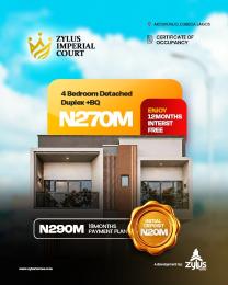 4 bedroom House for sale Zylus Imperial Court Akowonjo Egbeda Alimosho Lagos