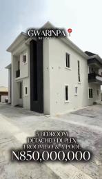 6 bedroom House for sale Off 3rd Avenue Gwarinpa Abuja