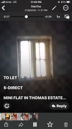 1 bedroom Flat / Apartment for rent Thomas Bus Stop Thomas estate Ajah Lagos
