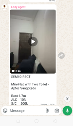 1 bedroom Flat / Apartment for rent Sangotedo Sangotedo Ajah Lagos