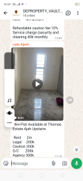 1 bedroom Flat / Apartment for rent Thomas Estate Thomas estate Ajah Lagos
