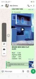 1 bedroom Flat / Apartment for rent Ogombo Ogombo Ajah Lagos