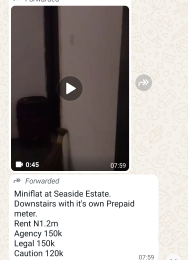 1 bedroom Flat / Apartment for rent Seaside Estate Badore Ajah Lagos