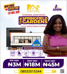 Land for sale Owode Idiroko Yewa South Ogun