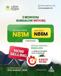 3 bedroom House for sale Eleranigbe Bustop Lagos Nigeria Eleranigbe Ibeju-Lekki Lagos