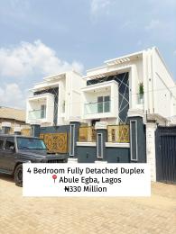 4 bedroom House for sale Abule Egba Lagos