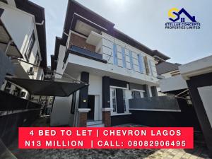 4 bedroom House for rent Chevron Lekki Chevron Lekki Lagos