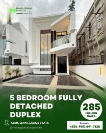5 bedroom House for sale 1 Min Drive From Ajah Bridge Ado Ajah Lagos
