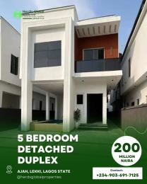 4 bedroom House for sale 1min Drive From Ajah Bridge Ado Ajah Lagos
