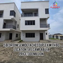 5 bedroom House for sale Life Camp Abuja