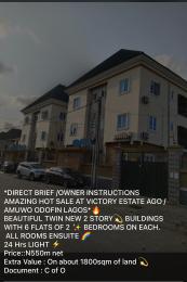 2 bedroom House for sale Victory Estate Ago palace Okota Lagos