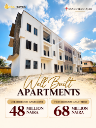 1 bedroom Flat / Apartment for sale Sangotedo Ajah Lagos