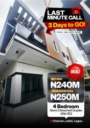 4 bedroom House for sale Chevron Lekki Lagos