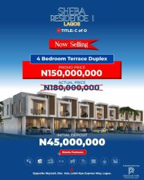 4 bedroom House for sale Oko Ado Sangotedo Ajah Lagos