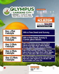 Land for sale Olympus Garden City Etche Rivers
