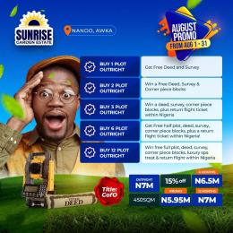 Land for sale Sunrise Garden Estate Awka North Anambra