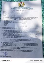 Land for sale Behind Military Pension Board,f01 Kubwa Abuja