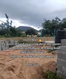 Land for sale Adeoyo Area Ring Rd Ibadan Oyo