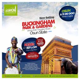 Land for sale Adjacent Western Sun Hotel, Aisu Ede South Osun