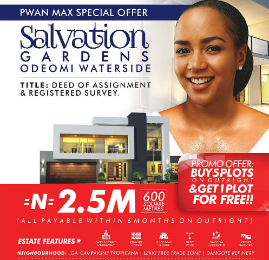 Land for sale LaCampaigne Tropicana Ibeju-Lekki Lagos