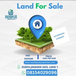Land for sale Osapa london Lekki Lagos