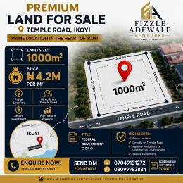Land for sale Temple Road, Ikoyi Old Ikoyi Ikoyi Lagos